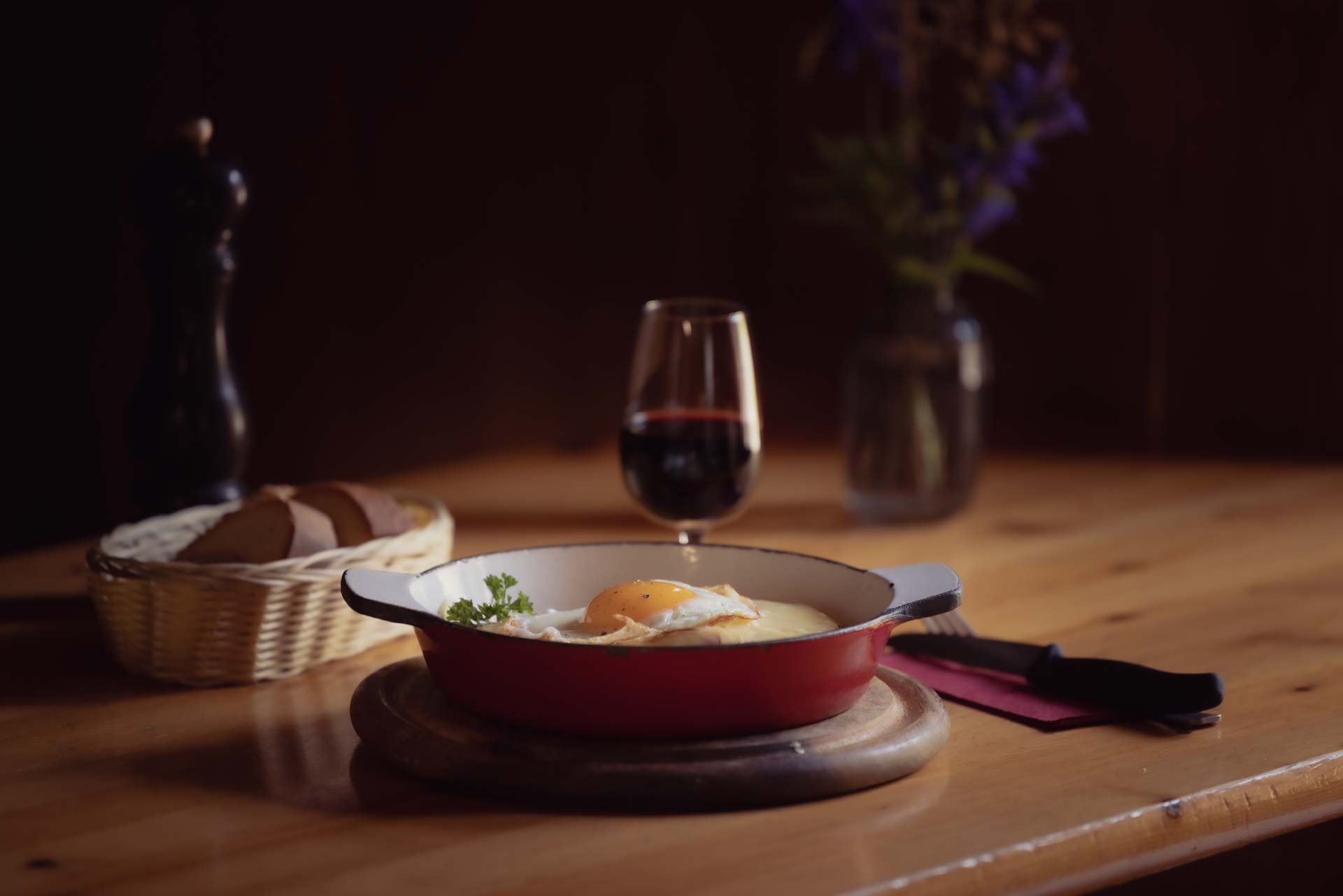 Les croûtes au fromage