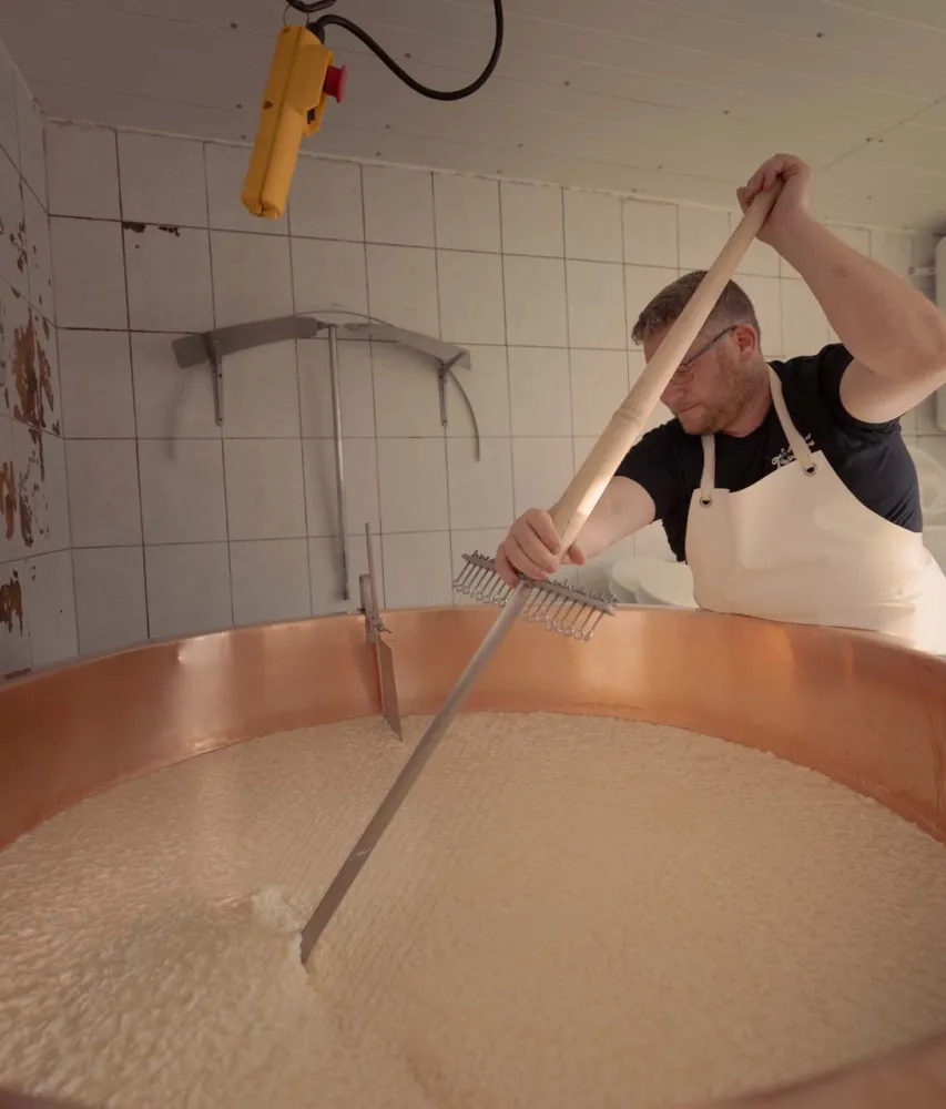 La fabrication du fromage